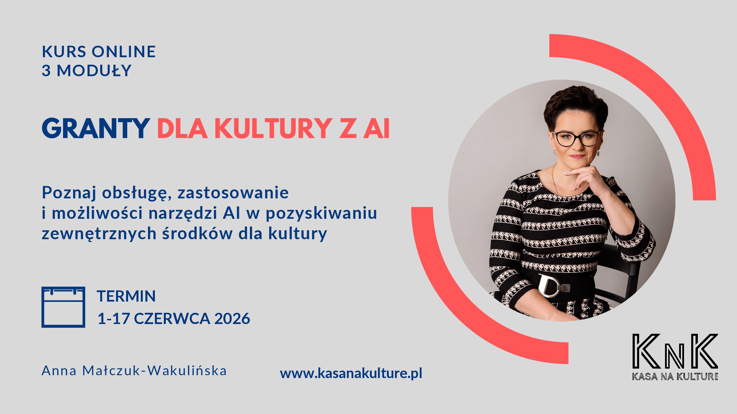 _Granty dla kultury z AI Granty dla kultury z AI. Kurs